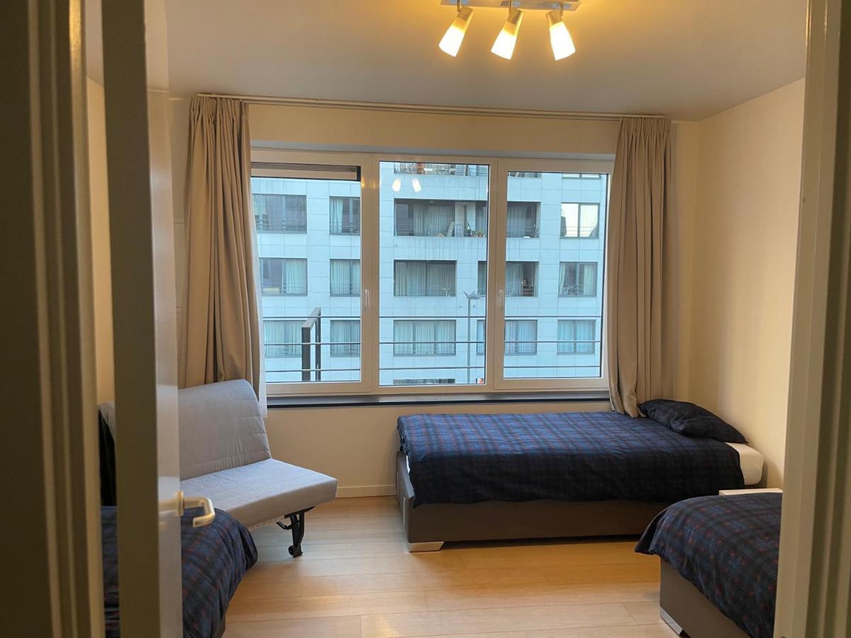 Apartment In Heart Of Brussel City With Balcony View Buitenkant foto