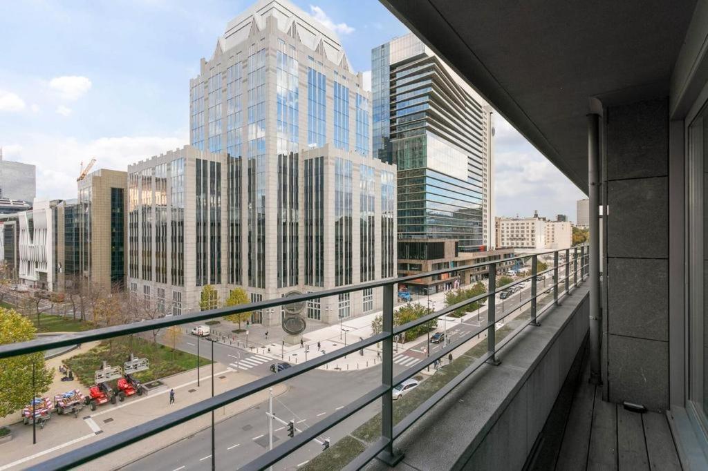Apartment In Heart Of Brussel City With Balcony View Buitenkant foto
